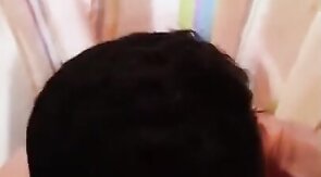 Alter schläft mit einem Jungen beim Amateur-Blowjob