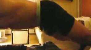 Big-Cock Hunk and Twink: Boner Test