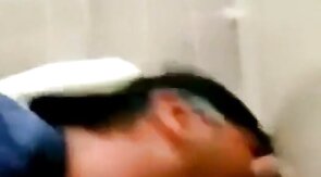 Emo Amateur Takes on a Big Cock in the WC