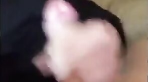 Amateur Paddy Strokes His Dick