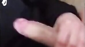 Amateur Paddy Strokes His Dick