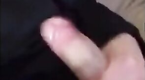 Amateur Paddy Strokes His Dick